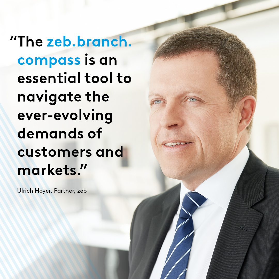 The role of #bank branches needs to be rethought in the context of omnichannel and #Digital #Banking. Our branch.compass provides all directions needed to conceive and implement the branch of the #future. Here you are on the right way👉zeb.branch.compass