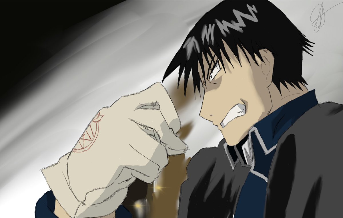 PlataneAugustin's tweet photo. My drawing of Roy Mustang from Fullmetal Alchemist Brotherhood Hiroyuki Arakawa
#FullmetalAlchemist #roymustang #FMA https://t.co/vpgwXasJjd