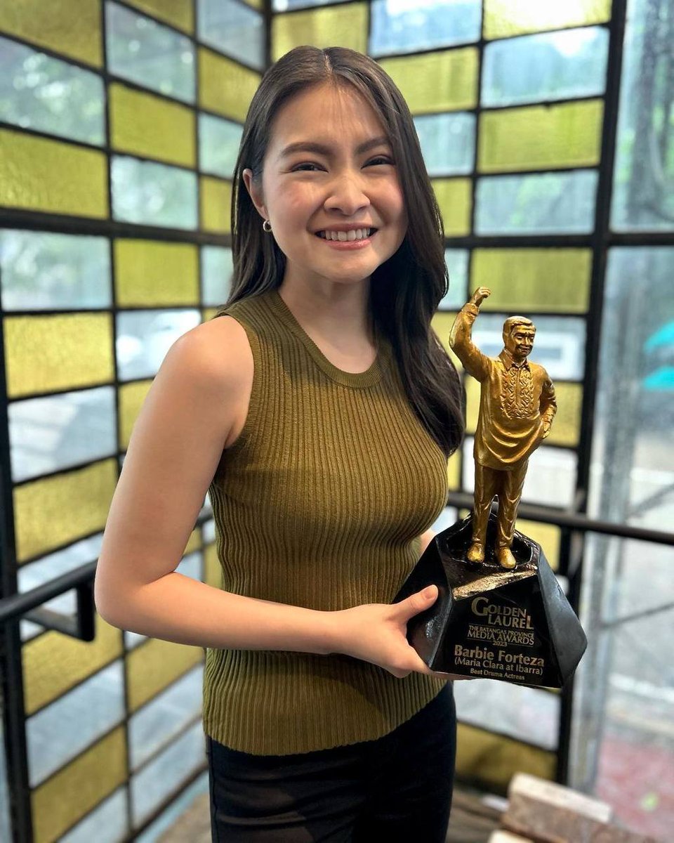 OfficialFiLayFP's tweet photo. LOOK | @dealwithBARBIE's IG post update
"Maraming salamat po sa lahat ng bumubuo ng Golden Laurel Batangas Media Awards 2023 sa pagkilalang ito at sa aming programang Maria Clara at Ibarra ππ»
Mabuhay po kayo! βπ»π΅π"
Congratulations, binibining Klay at sa lahat ng bumubuo sa Maria Clara at Ibarra!
π: https://t.co/ZmFPxiIbe8
#BarbieForteza | Barbie Forteza
#MariaClaraAtIbarra