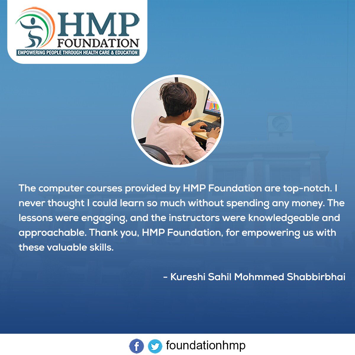 FoundationHmp's tweet photo. #HMPfoundation #ComputerCentre #FreeComputerEducation #Students #Feedback https://t.co/yRK0mS4u2a