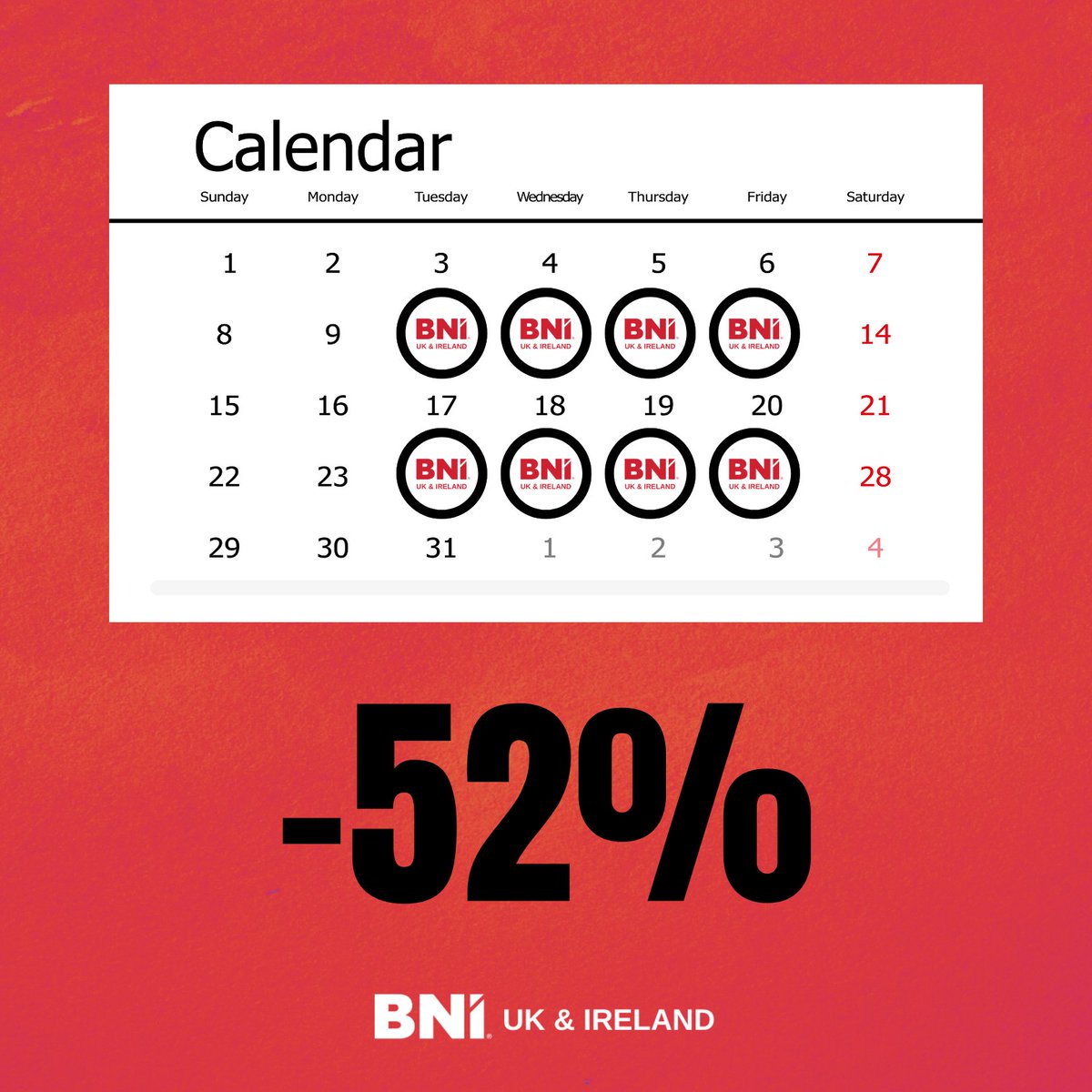 5 Reasons We Meet Weekly Did you know that we have actually trialled chapters meeting every fortnight? The result was 52% LESS REFERRALS were passed than in the other weekly groups! Find out more in the full article written by Ivan Misner here - bni.com/the-latest/blo…