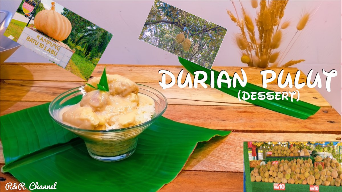 New video of PulutDurian
#durianpulut #durianrecipe #durianlovers
youtu.be/oaECmFqLbXw