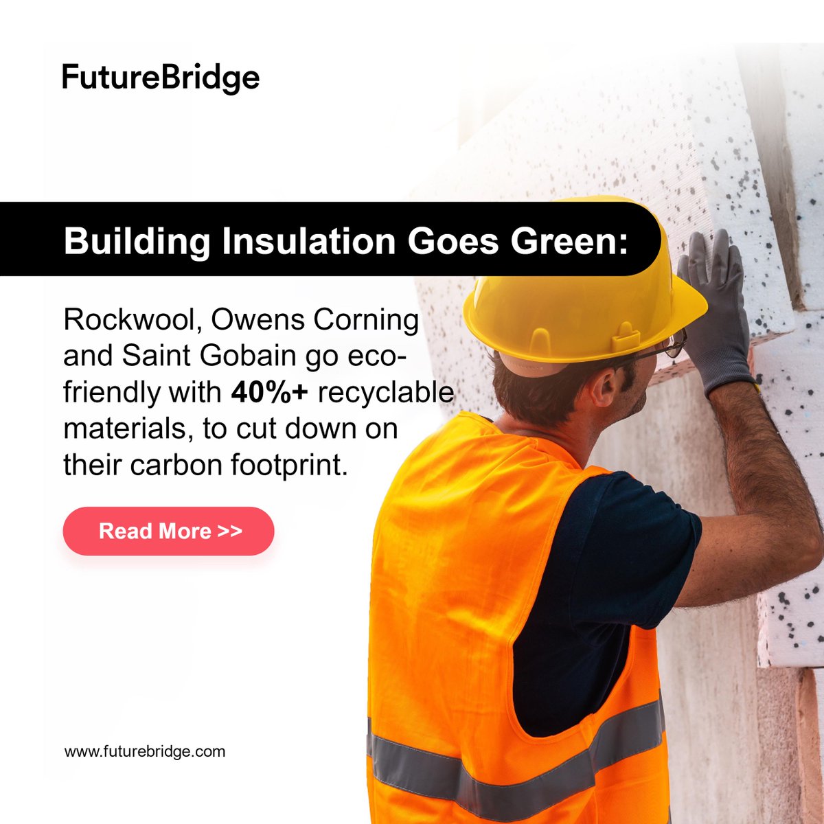 Explore how sustainable alternatives like natural resource-based materials and recycled materials are reshaping the insulation landscape in our article here: bit.ly/3Dxazng

#ConstructionIndustry #InsulationMaterials #SustainableArchitecture #Innovation #TechForesight