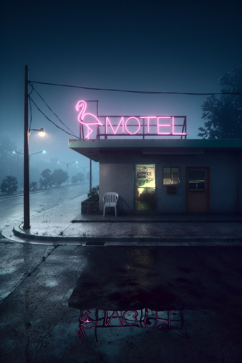 Motel on a foggy night

📷Akihiko Kamiya