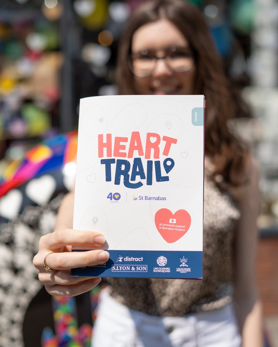 stb_hearttrail's tweet photo. Thinking about taking on the #HeARTTrail this Summer Holiday? Why not pick up your own Trail Guide, with a map included? ๐บ๏ธ
You can find them at any of our Charity Shops. ๐
Each guide is ยฃ3 - proceeds from the sale of each Guide will go directly towards hospice care ๐ https://t.co/k6bWXZEVqv