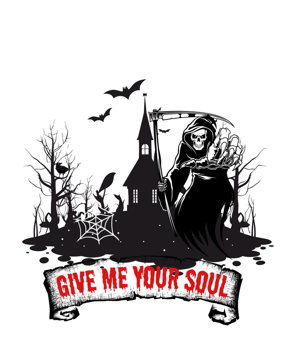 MDL_CLOTHES's tweet photo. „Give my your soul” - available now! 😇
Redbubble: https://t.co/sw8W89Q2bM
TeePublic: https://t.co/o7t60dg8I0
#givemeyoursoul #HorrorArt #Halloween #redbubble #teepublic 
#clothes #clothesaddict https://t.co/Ajyhe9mXb9
