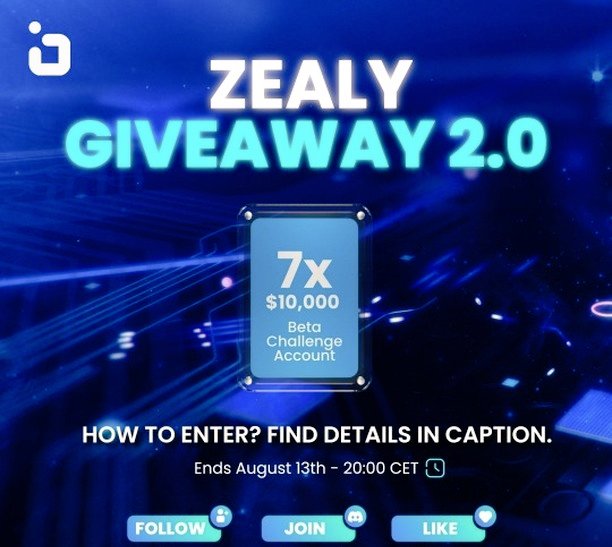 Mikacha_myran's tweet photo. 🎁 $70,000 GIVEAWAY 🎁
To Enter:
📌Join Discord: https://t.co/CiaFY9Us9F
📌Like & Retweet This Post
Ends August 13th, 20:00 CET
#TradingGiveaway #PropTrader #Forex #PropTrading #PropFirm #ForexFunded #FundedTrader #TradingCapital #ForexPropfirm #Stock #Giveaway https://t.co/TWtOqaaQ1z