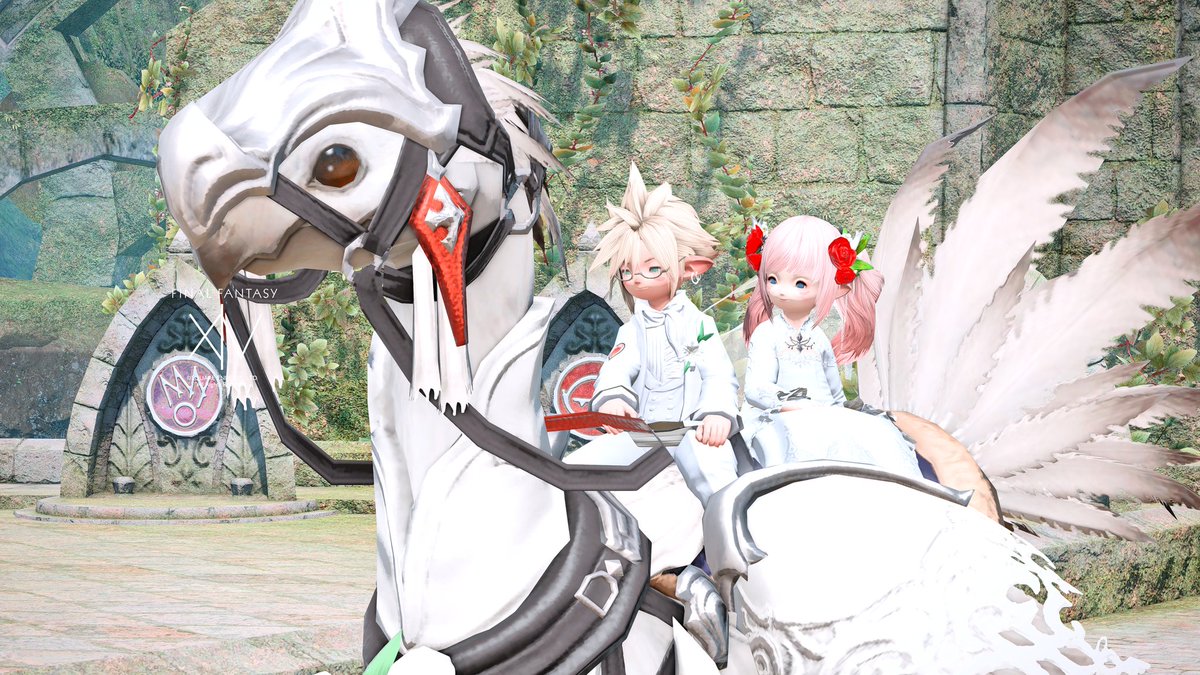 FF14_Chabon's tweet image. この度かねてより零式ご一緒させていただいていたユニさんとエタバン💍いたしました！
未熟な二人ではございますが　力を合わせて幸せな家庭を築いていきたいと思います💕
今後ともゆにちゃぼをよろしくお願いします✨