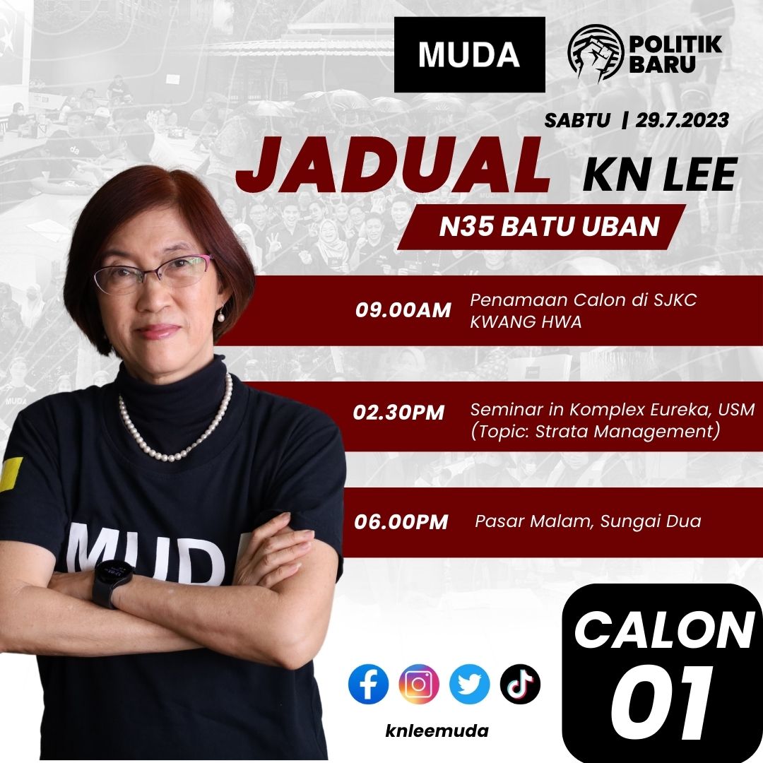 KNLeeMUDA's tweet photo. Temui saya dalam perjalanan saya sekitar DUN N35 Batu Uban. https://t.co/yyLIUMgksO