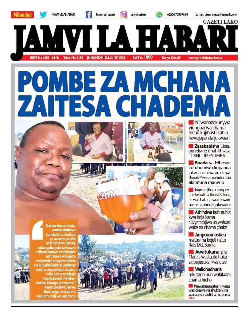 Hii yote ni kwa sababu ya ule mkataba unaolalamikiwa kuwa na vifungu kandamizi kwa Wananzengo? Uteteeni kwa hoja. Utetezi wa kuwaita walevi, maamuma na mbumbumbu hauna mashiko!
Aliyewaambia daima mlevi hana hoja zenye mashiko nani?