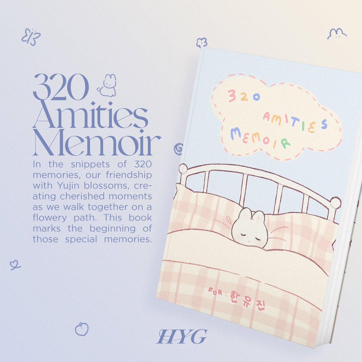 🍑 320 AMITIES MEMOIR FOR #HANYUJIN 💌

‘This book marks the beginning of our special memories.’

Uncover cherished memories as Yujin embarks on a mesmerizing journey with ZEROSE within these book’s pages. Here’s the captivating cover reveal!

#AMITIESOFHYJ #한유진 #ZEROBASEONE