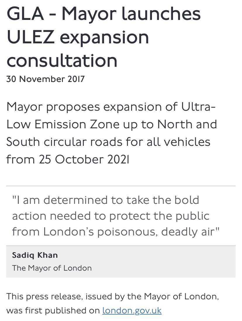 CourierBoyUK's tweet image. To those claiming #Shapps letter written in 2020 refers to the 1st #ULEZ expansion to North &amp;amp; South Circular Roads

Wrong, that was announced in 2017 &amp;amp; plans were already in progress, Shapps letter relates to further expansion

#ToriesOut387 #GeneralElectionNow