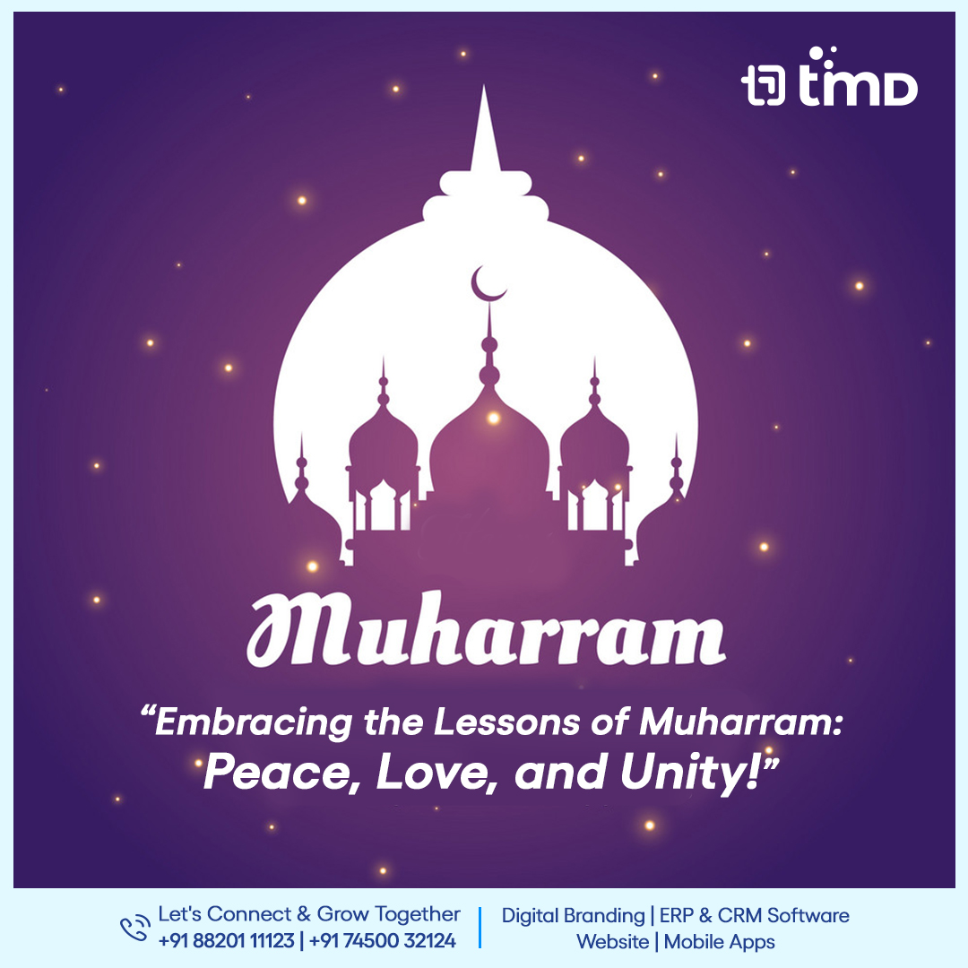 TimDAgency's tweet photo. Warm Muharram greetings to all! May this auspicious celebration bring abundant peace, health, and joy to our lives.
#muharram #karbala #islamic #Allah #Hussain #Arbaeen
#TimDWishes #TimDigital #TimD #LetsGrowTogether https://t.co/3Kj37e51QL