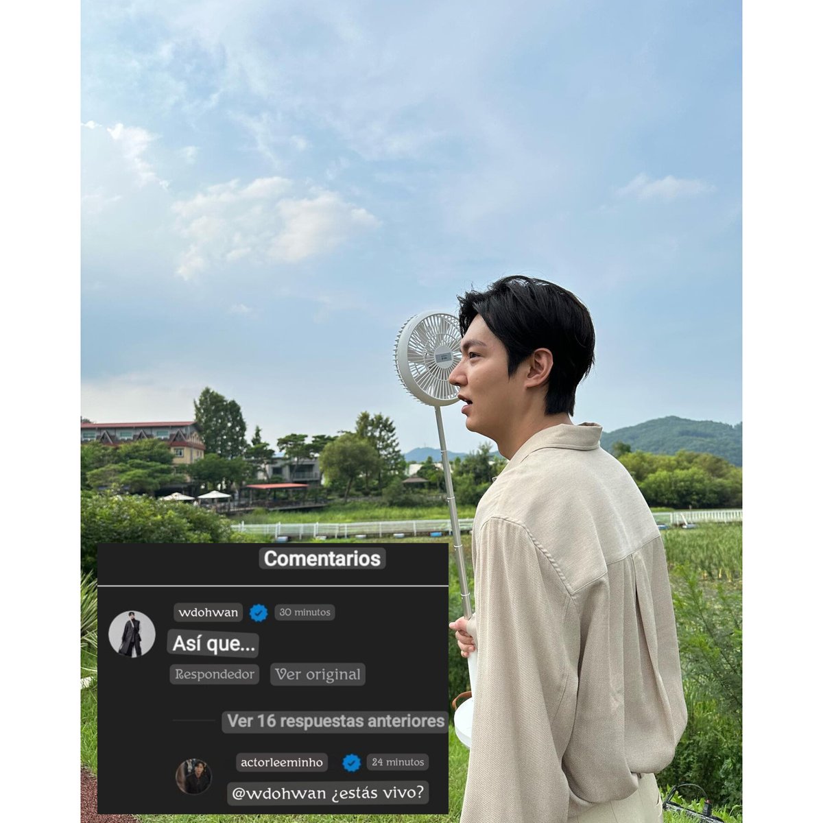 Lucia07497688's tweet photo. #espadainquebrantable @wdohwan @ActorLeeMinHo #leeminho #actorleeminho #wdohwan https://t.co/Ps5RLdDXbD