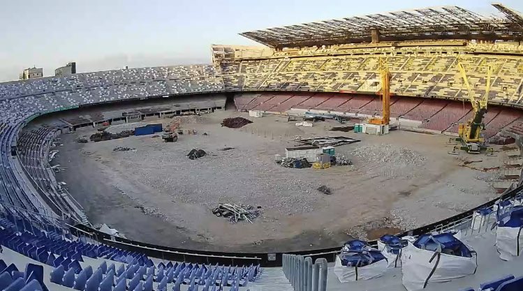 🏗🏟 29/07/2023

Así, van las obras en el Spotify Camp Nou‼️