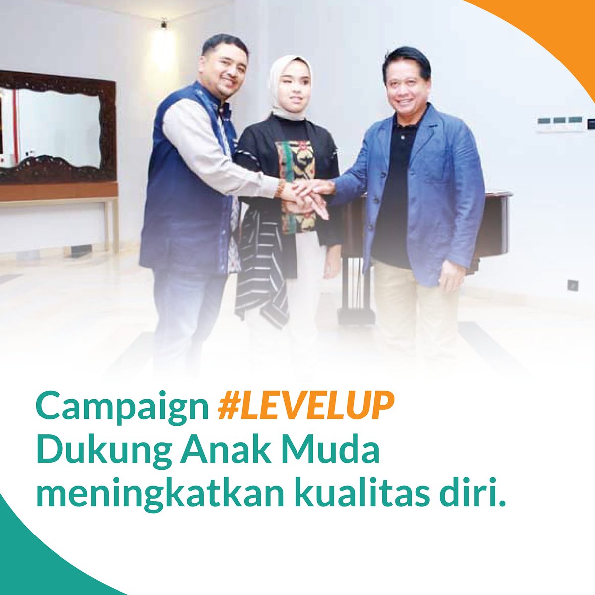 farrel27's tweet photo. Tingkatkan kepercayaan dan kualitas diri, BSI berkolaborasi guna kampanyekan #levelupwithBSI https://t.co/sJI2mu6Iin