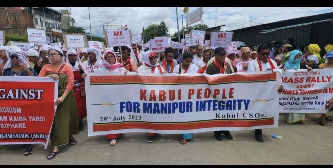 Demonslayer0808's tweet image. 🟣 Today in #Manipur we have marked another day to remember in History where over 1 lakh people of #Manipur (expect kukis) have gathered together regardless of their caste, community and religion to protect the integrity of #Manipur. 

🟣 Let their voices be heard to all those