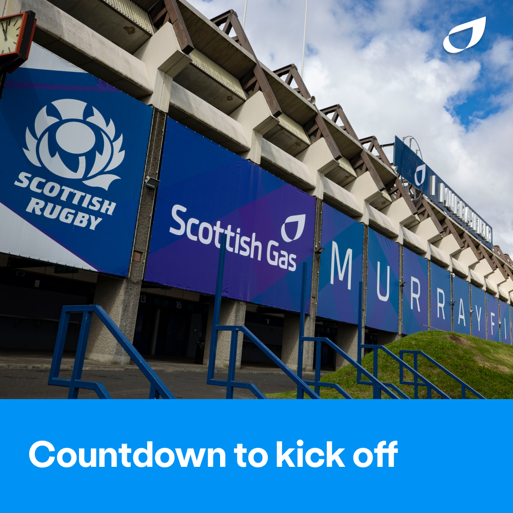 Today marks the first match at Scottish Gas Murrayfield stadium and we’re mega-excited to see <a href="/Scotlandteam/">Scottish Rugby</a> take on Italy later today 🏴󠁧󠁢󠁳󠁣󠁴󠁿🏉

Heading to the match? Don’t miss your chance to WIN prizes at our Convert to Zero kicking challenge in the West Fan Village too 🏆