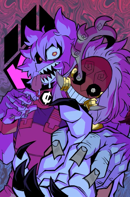 QRT w purple art I use this color a lot Maybe... too much
