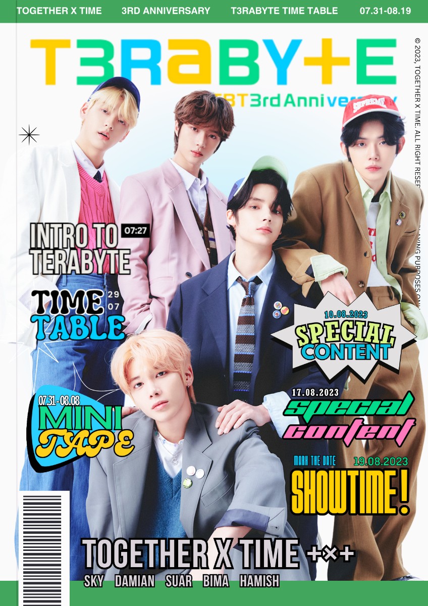 ㅤ

ㅤㅤTBT SPECIAL
ㅤㅤANNIVERSARY GIFT, 

ㅤㅤTIMETABLE RELEASE

ㅤ    #TBT #T3RABYTE #TBT3rdBday
ㅤ
ㅤ