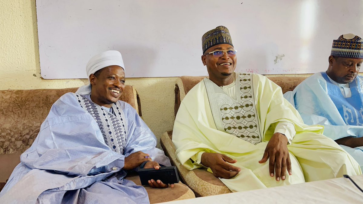 AbuKusada's tweet photo. #Saturdayevents
Saturday with many events including the turbaning of Prof. Sani Abdu Fari as Danmasanin Gatarin Katsina and a civic reception in honor of Dr. @BYLINKS as ES KATSACA organized by Khuddam Sch of Health Sciences and Technology and later a wedding at Kofar Sauri Katsina.
