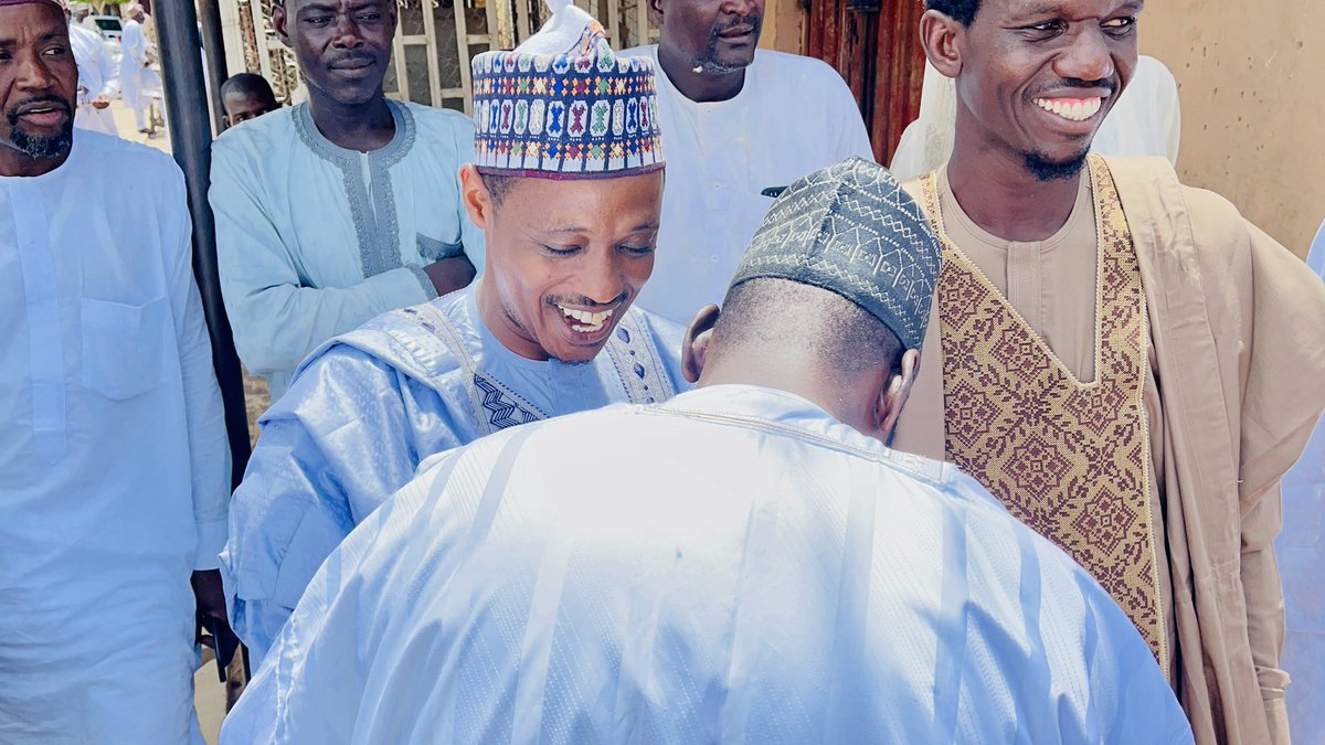 AbuKusada's tweet photo. #Saturdayevents
Saturday with many events including the turbaning of Prof. Sani Abdu Fari as Danmasanin Gatarin Katsina and a civic reception in honor of Dr. @BYLINKS as ES KATSACA organized by Khuddam Sch of Health Sciences and Technology and later a wedding at Kofar Sauri Katsina.