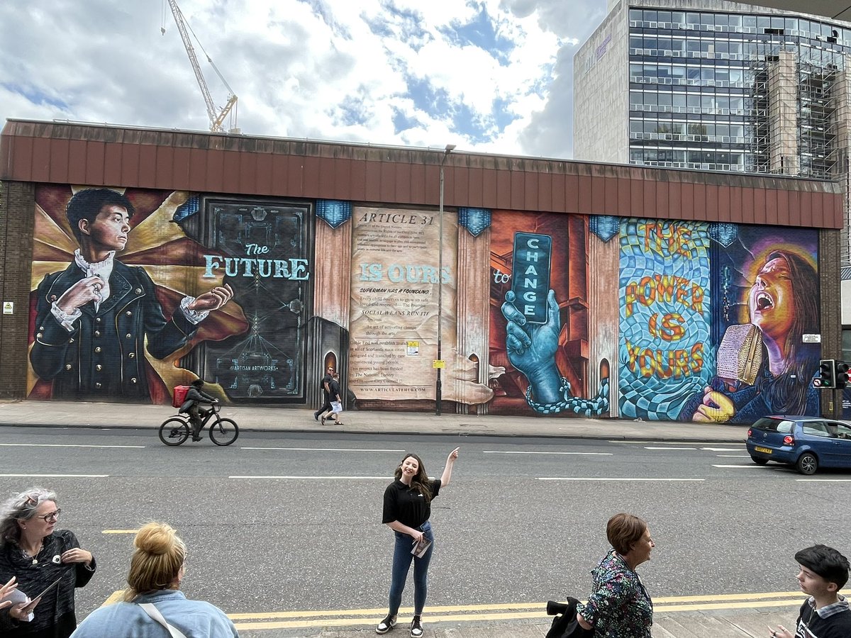 AmandaERCYISS's tweet photo. Outstanding work from @TrustCultural and @ArtisanArtworks ensuring our young people with care experience are seen and heard. So proud @CaitlinHeron1 ❤️ #keepthepromise https://t.co/z3OEbNJcBi