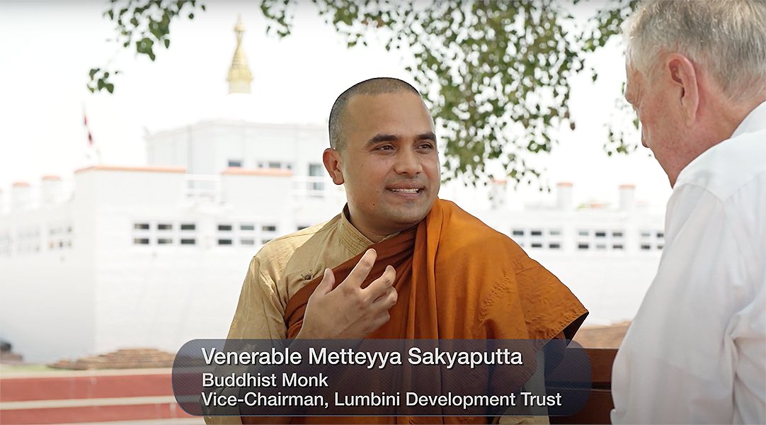 In the pursuit of #mindfulness, Venerable Metteyya Sakyaputta reminds us to embrace the present moment.

View here - youtu.be/JdKU0Y1dpn0 
#Buddha #Buddhism #Nepal #Lumbini