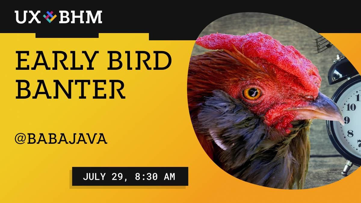 📢 Join the upcoming #SocialMorningCoffeeChat hosted by <a href="/uxbhm/">UX Birmingham</a>! ☕️ Whether you're a seasoned UX designer or simply curious about the field, this is your chance to connect and network with like-minded individuals. 🌐🚀 

🍳 vist.ly/6s8z
