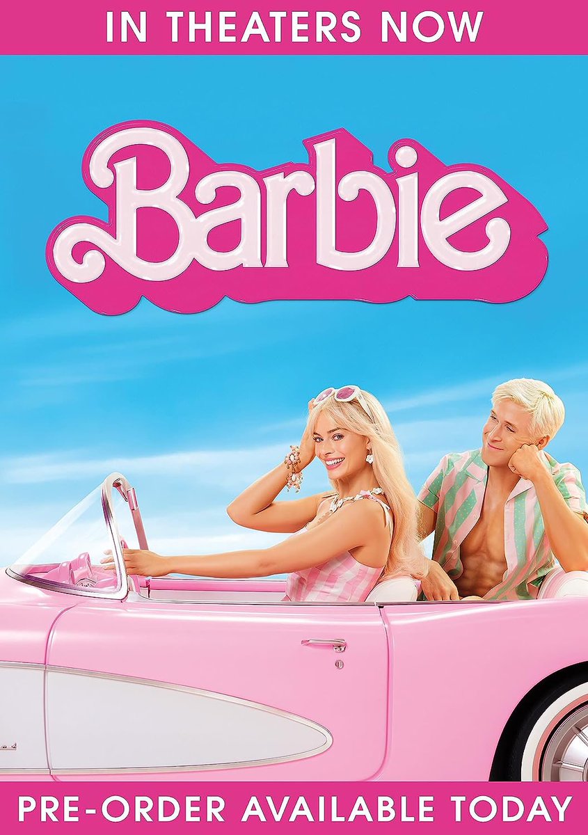 eQisti's tweet photo. PRE-ORDER yours now! DVD, Blu-ray and 4K available at https://t.co/LNYPqYoTfG #Barbie #BarbieMovie #margotrobbie https://t.co/QOFPmjRFEh