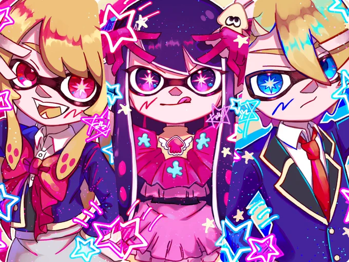 推しのイカ!  #Splatoon3 #推しの子