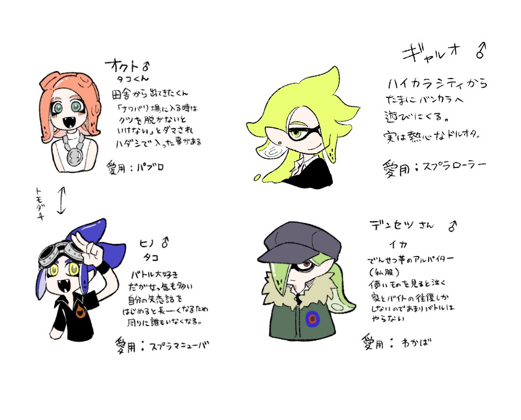 🦑🐙まんが