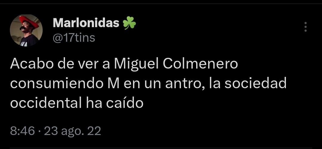 Colme out of context tweet media