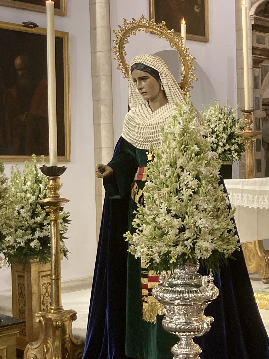 JaviGrado's tweet photo. San Andrés se inunda de nardos para #SantaMarta de la @hdadsantamarta en su #SantaMarta75AñoJubilar. https://t.co/65HPu8Yumy