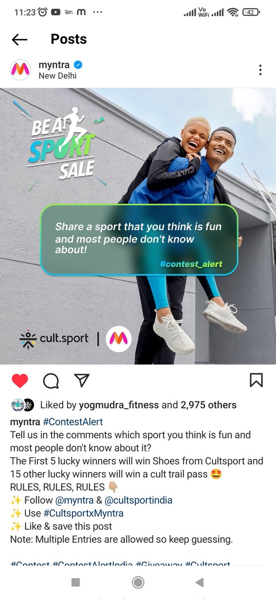 benevolent_dude's tweet photo. @myntra I have won your Contest on 17.05.2023 on your Instagram page and today is 29.07.2023 but still I haven't received my prize. I have DM you so many times but not received any fruitful reply. 
So when I will get my prize?? https://t.co/Z35ybMfqBp