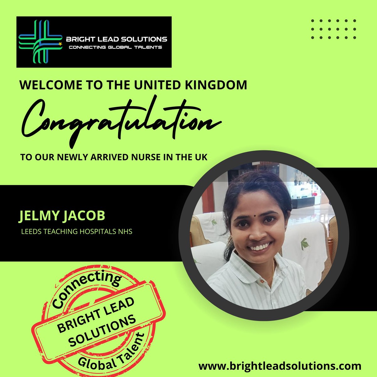 Brightleadsolut's tweet photo. We are happy to serve you in your UK #NHS recruitment process😊

#Congratulations on your arrival in the #UnitedKingdom after a successful NHS interview!

All the best for your future endeavors.

Customer about us -> https://t.co/vGkZUs7sHz

#nurse #nurses #nursesrock #bls https://t.co/lNDiuebZpA