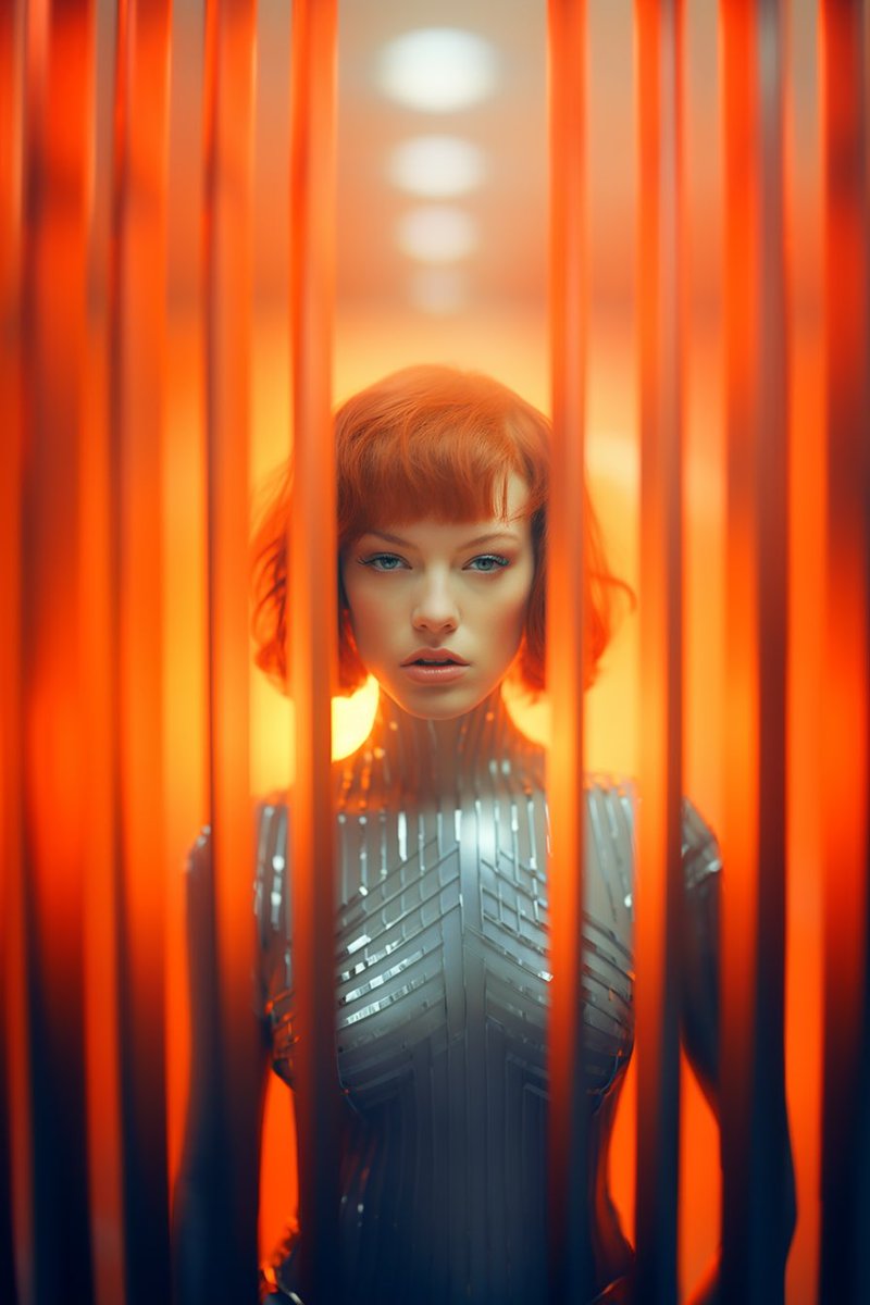 I adore getting trapped in AI

#midjourney #MidjourneyAI #AIart #aiartcommunity #AIcommunity