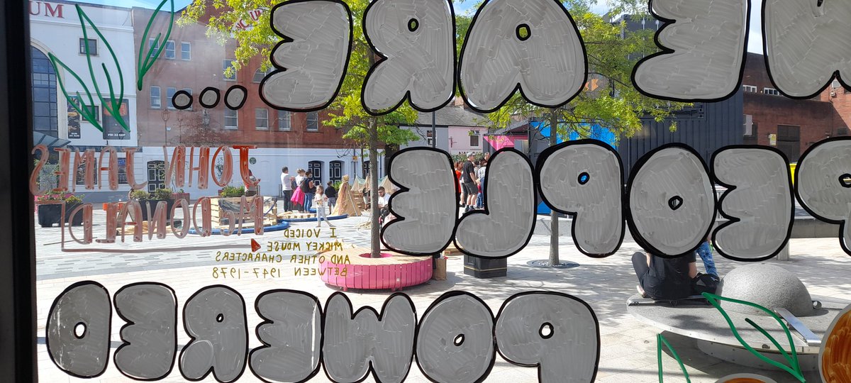 Thanks to <a href="/WildRumpus/">The Wild Rumpus</a> for creating a great playspace in Crewe. Open today and tomorrow <a href="/MonicaCruHALL/">Monica Cru-Hall</a>