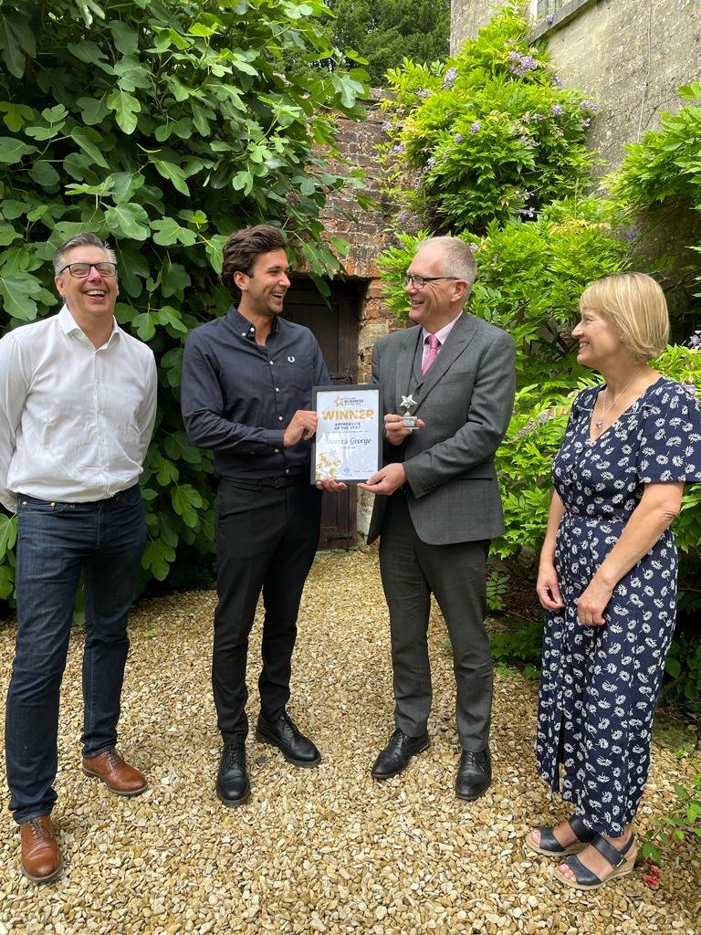 Cirencester Chamber (@ccocchat) on Twitter photo We were absolutely delighted to be able to present our 2023 Apprentice of the Year Award earlier in the week. Congratulations to Tom George, apprenticed to the Corin Group, seen here with Chamber President Adam Vines, and Simon Nuttall and Barbara Peare of sponsors <a href="/mcgillsca/">McGills Accountants</a> We were absolutely delighted to be able to present our 2023 Apprentice of the Year Award earlier in the week. Congratulations to Tom George, apprenticed to the Corin Group, seen here with Chamber President Adam Vines, and Simon Nuttall and Barbara Peare of sponsors <a href="/mcgillsca/">McGills Accountants</a>