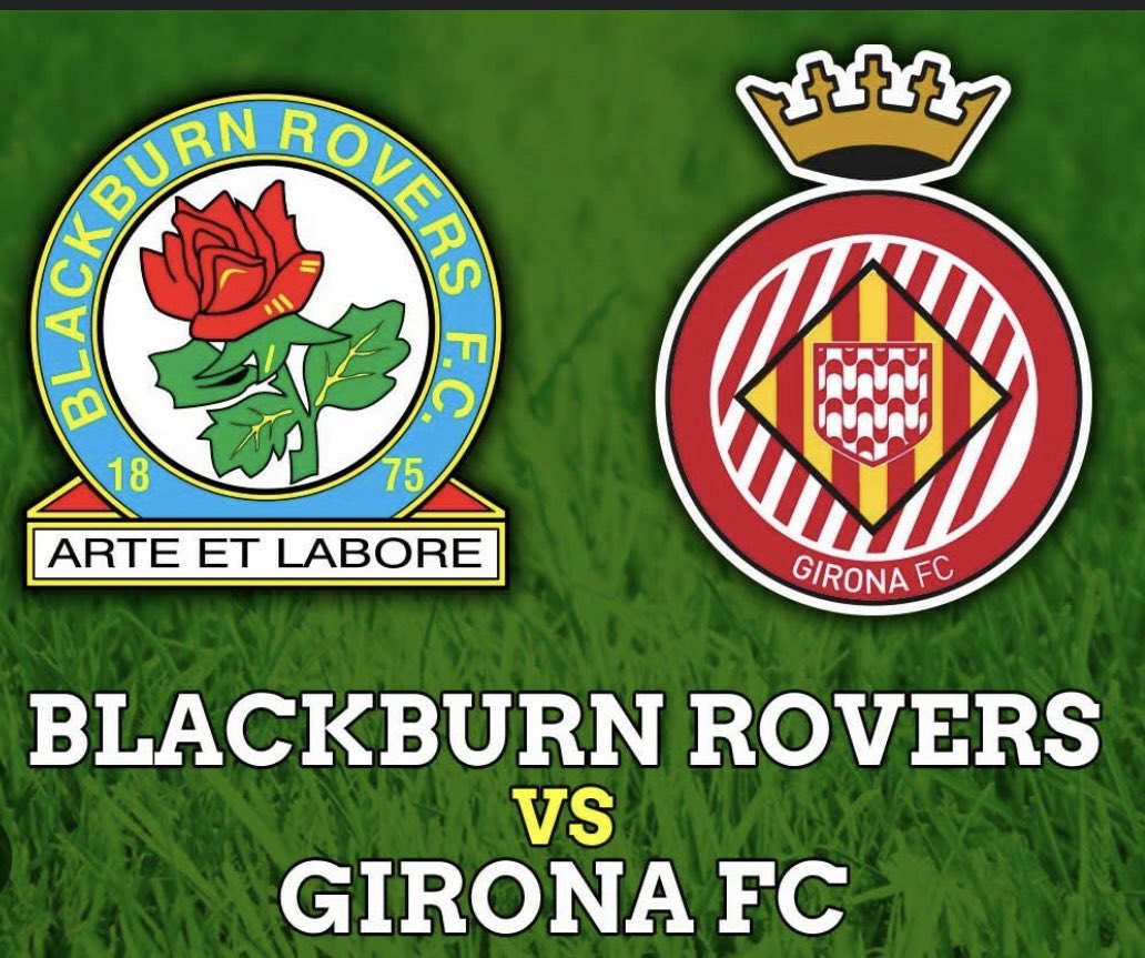 ⚽️ @Rovers v @GironaFC 📍 Sat 29tb July 3pm KO ⏰ Open at 1pm 🚙 Carpark available We welcome all well behaved fans for a match day pint 🍺 #rovers #fans #football #matchdaypint #awaydaysfans #blackburn #football #friendly #gironafc