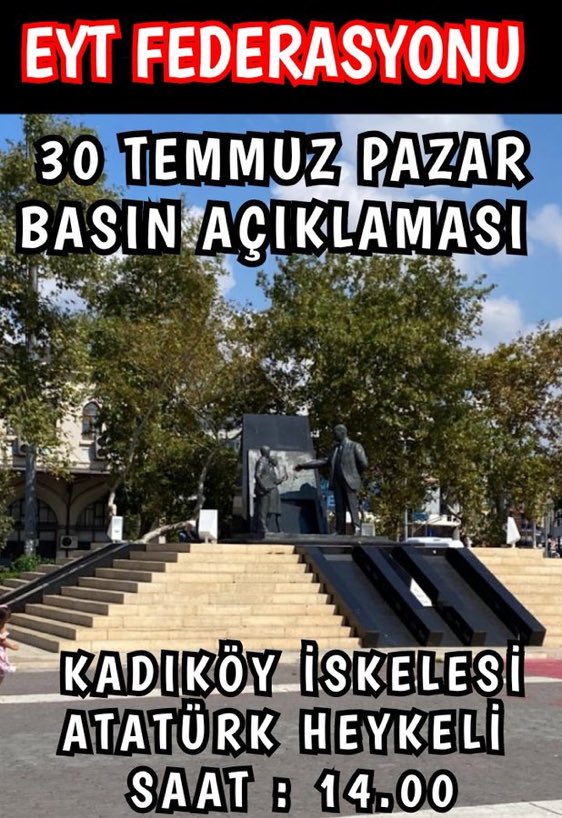 Pazar günü sende yerini al...
#KadıköyeGelSesiniDuyur