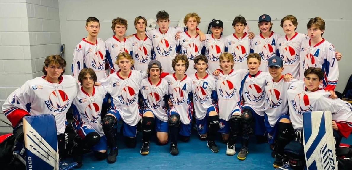 KelFitzCombden's tweet photo. Exciting few days for this fine crew! Good luck to u15 Team NL Selects at the Jr Nationals today as they battle for gold! 🥅🏒🤛 Let’s go NL! 🎉 https://t.co/u4X1MHOtti