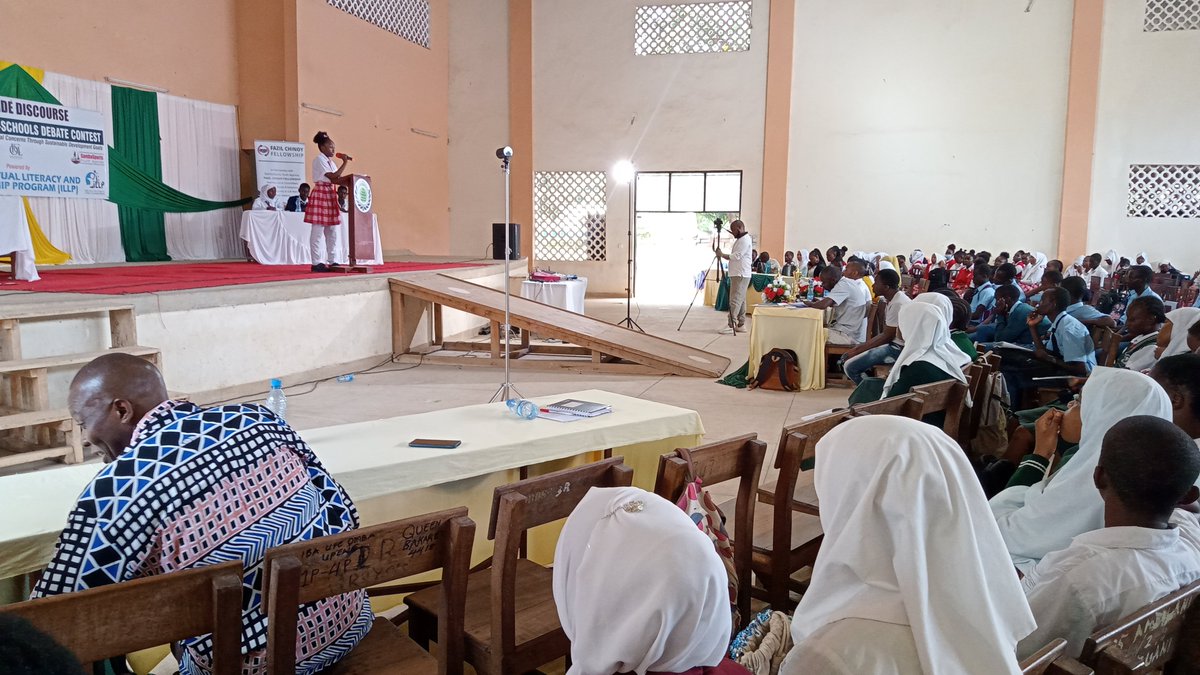 Samba4Youth's tweet photo. "Supporting sustainable agriculture and small-scale farmers will ensure good security."
Kaya Tiwi opposing this motion against Mwanambeyu Girls sec school. Powerful, well researched arguments. Good edutainment here.
#theseasidediscourse
#sdgsdebatecontestkwale
@BaseTitanium https://t.co/yrNqTVLKLA