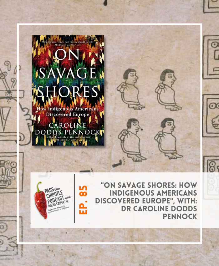 Listen to my latest episode on <a href="/chipotlepodcast/">Pass the Chipotle</a>  featuring <a href="/carolinepennock/">Caroline Dodds Pennock</a> talking about the indigenous American presence in early modern Europe. 
#onsavageshores
podcasts.apple.com/us/podcast/on-…