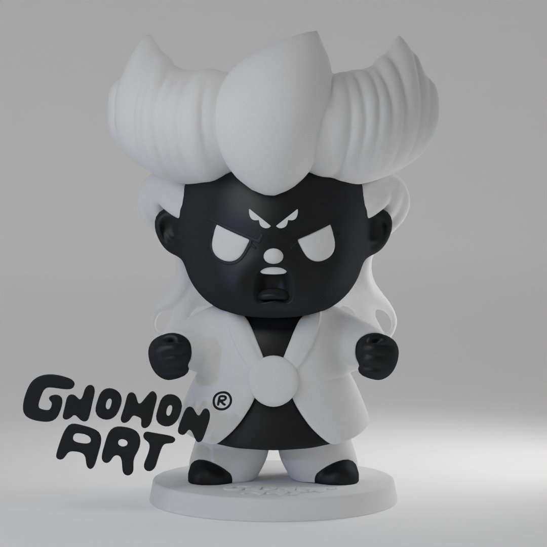 🔥Art toy figure resin material  #arttoy #figure #gnomonart