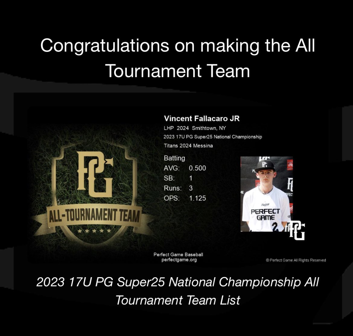 Vincent Fallacaro JR tweet media