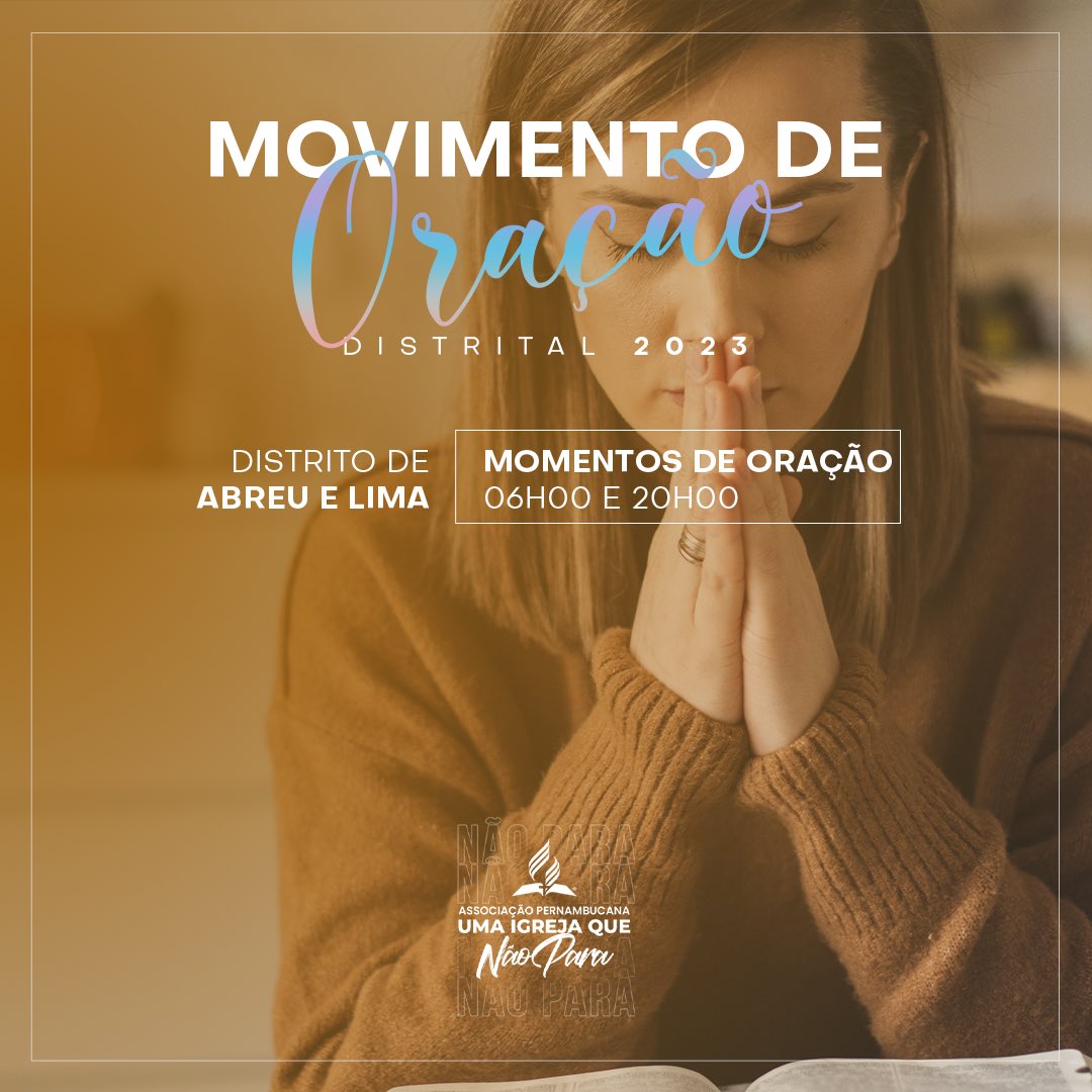 HelvioGroeschel's tweet photo. 🛐 Hoje o distrito de Abreu e Lima dará continuidade ao movimento espiritual da APe por uma igreja que não para de jejuar e orar pelo batismo do Espírito Santo!!!
#PrimeiroDeus #APeUmaIgrejaQueNaoPara https://t.co/vhBdH8sQ7E