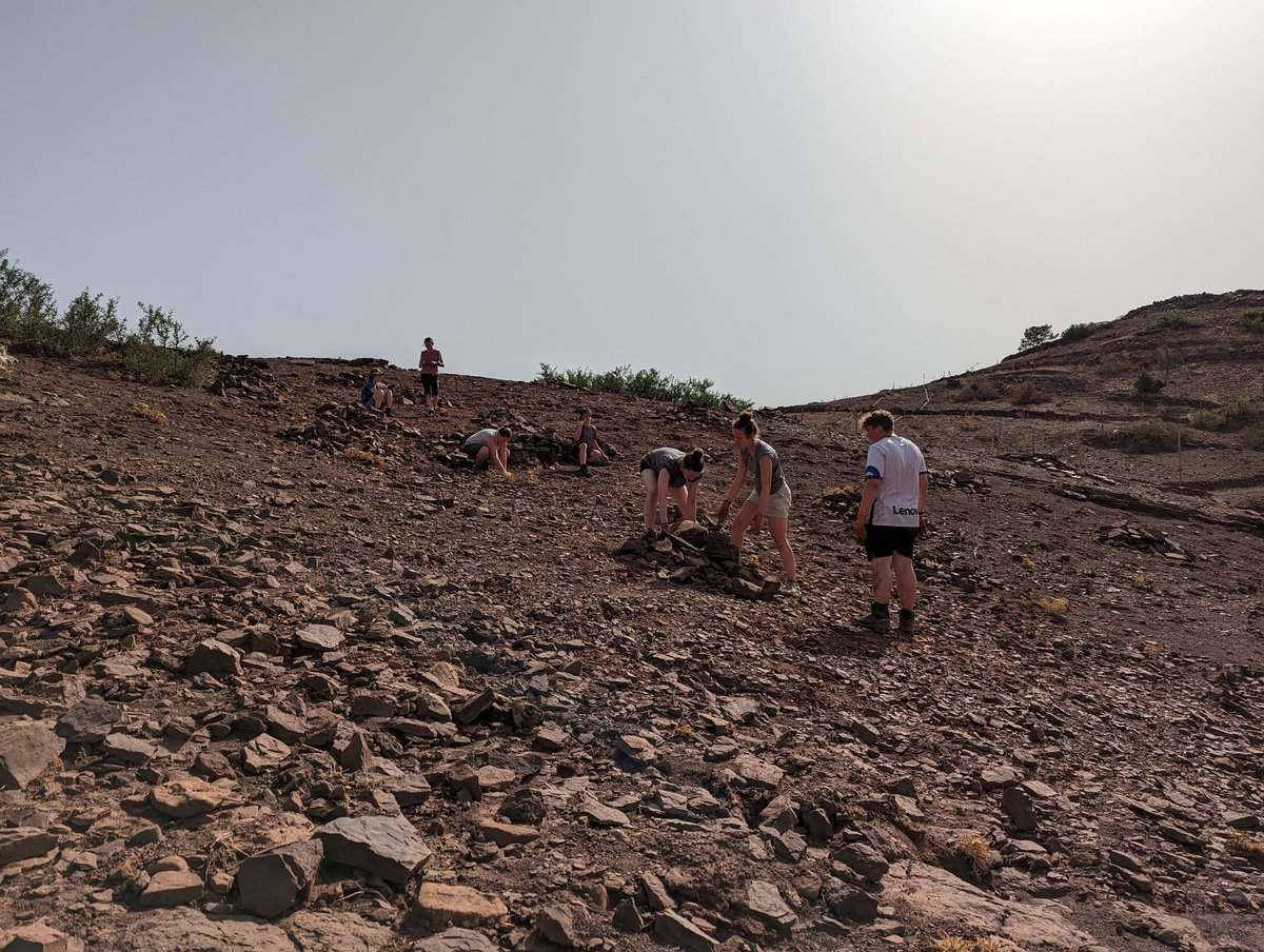 ExpeditionsTAHS's tweet photo. "Rocking it" at the project today. It's really starting to terms shape and you can see the progress we've made. https://t.co/OnoqsiQsI4