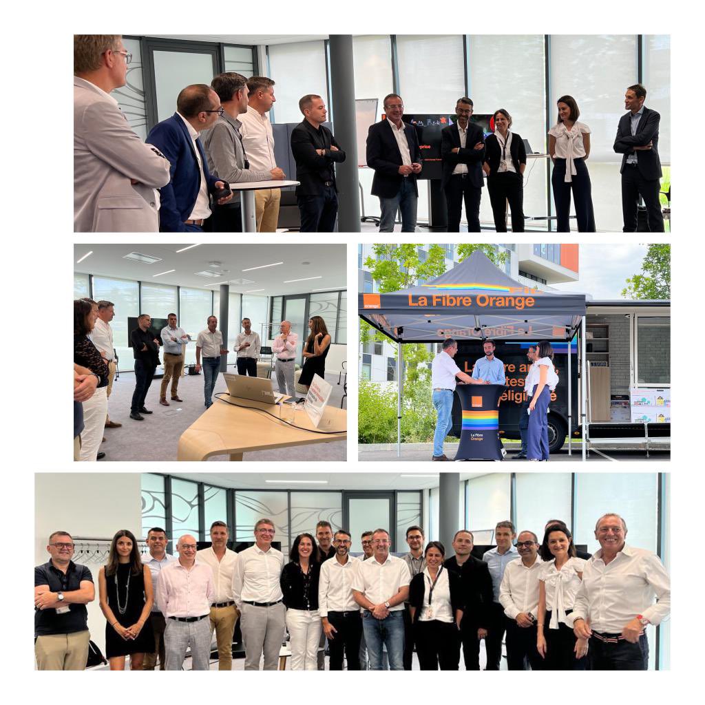 Merci <a href="/fallacher/">JF Fallacher</a> pour ta visite à Toulouse et ce moment partagé avec les équipes de la #DOGSO autour de nos actions au plus près des clients GP et Entreprise d’<a href="/OrangeOccitanie/">Orange Occitanie</a> et <a href="/OrangeNvAquit/">Orange Nouvelle Aquitaine</a>