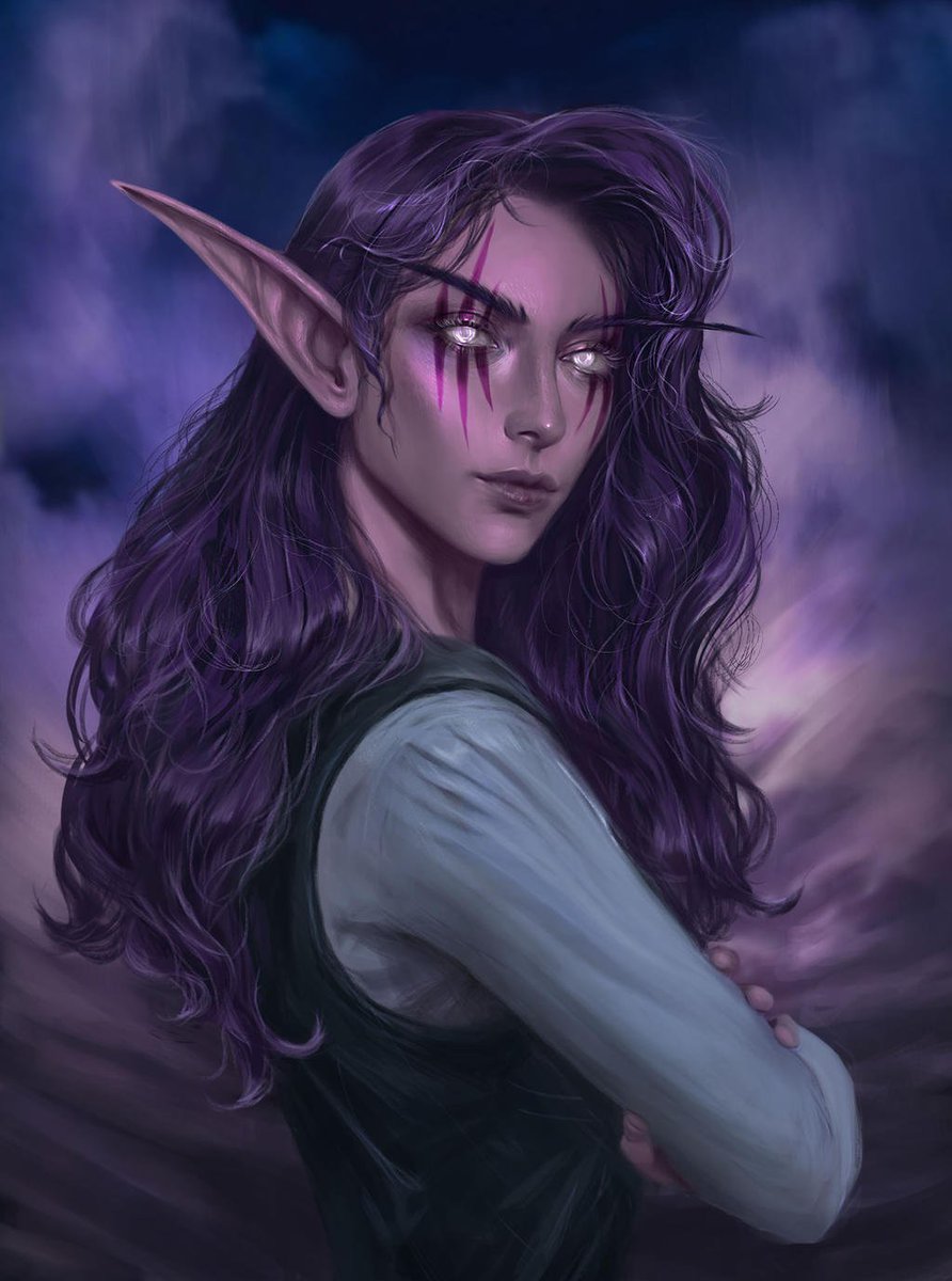 BBergolts's tweet photo. QRT with your purple art! 😈 https://t.co/cMkzyhdm85